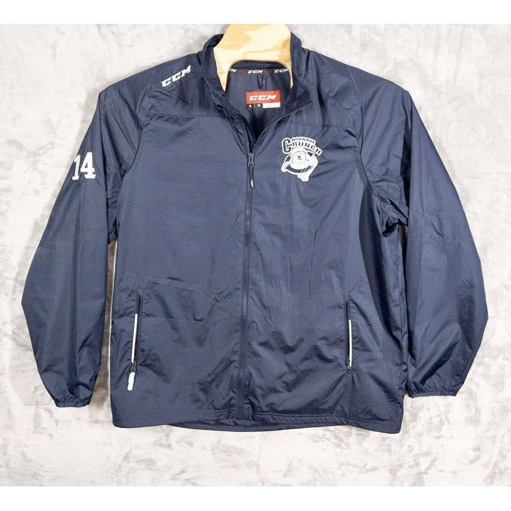CCM Full Zip Hockey Jacket Ochrane‎ Crunch Mens XL